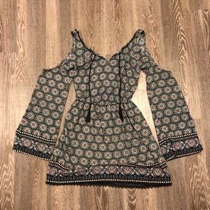 Xhilaration XS Cold Shoulder Dress